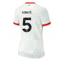 Camiseta Liverpool Ibrahima Konate #5 Tercera Equipación Replica 2024-25 para mujer mangas cortas